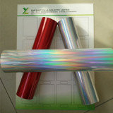 China High Gloss PET Wine Box Metallic Transfer Foil Silver Foiling 0.64X120 M supplier
