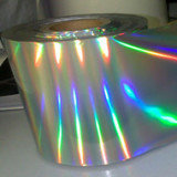 China Chiristmas Gift Hologram Hot Stamping Foil , Metallic Heat Transfer Foils Lamination Film supplier