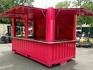 Portable Modified Prefab 20ft Shipping Container Shop for Restaurant