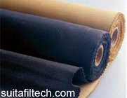 Woven fiber glass filter cloth for dust collection
