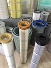 pleated filter cartridges for pulse jet dust collectors