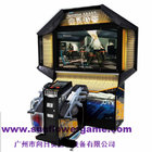 55''LCD crazy game ghost squad,amazing simulator gun shooting machine