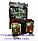 china supplier 55LCD Razing storm hammer shooitng arcade fight game machine,metal cabinet
