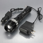 1000LM CREE XML L2 LED Zoomable Flashilight Torch Light with built-in charger