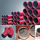 Resistant ceramic lined pipe