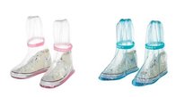Transparent High Tube Boots Sets Anti-Skid Shoes Outdoor Thickening Wear Waterproof Rain Shoes Cover