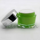 20ml 30ml 50ml PET Plastic Cream Jar with Sliver Lid for Skin Care