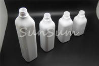 200ml 250ml 400ml 500ml Square Plastic Shampoo Bottle with Sliver Lotion Pump