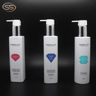 150ml White Matte Plastic Cosmetic Shampoo Bottle with Sliver Lotion Pump