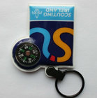 Compass Keyring for Promotional, Promotion Keychain Light