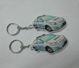 LED Keyring from Factory, LED Keychain with colorful design, Flexible PVC Keyring light