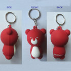 Fully 3D PVC Keychain, Rubber PVC Key Rings with Full 3D Feature