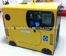 China Rated power   5kw  silent   diesel generator  100% copper wire  low price supplier