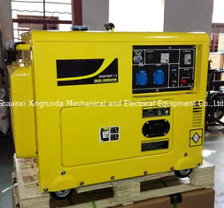 China Hot sale Small portable 3kva silent diesel generator single phase air cooling supplier