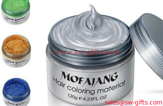 China Hair Pomades Fashion Hair Coloring Strong Styling Hair Wax Disposable Hair Dye Mud Easy To Wash Plants Component supplier