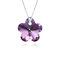 DIY Glass Pendant Hole Rhinestones Sew on Garment Accessories Crystal Strass Plum Blossom Decoration Necklace Trimmings supplier