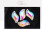 Flat Back Leaf Sew on 2 Holes Glass Rhinestones Apparel Accessories Trims Fabric Sourcing Beads Crystal Textile Jewelry supplier
