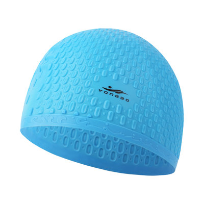 China Copozz Silicone Waterproof Men Women Swimming Swimming Cap for Long Hair Hat Cover Ear Bone Pool supplier