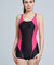 One Piece Women Sports Swimsuit Athletic Racerback Swimwear Pad Bikini Boyleg Beach Wear Bathing Suits Monokini supplier