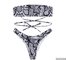 Womail Alluring Biquini Leopard Printed Bikini Push-Up Padded Swimwear Women's supplier