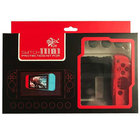 11 in 1 Console&Controller Silicon Rubber Cover Skin Case with 8pcs Thumb Cap Kit for Switch