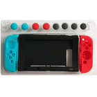 11 in 1 Console&Controller Silicon Rubber Cover Skin Case with 8pcs Thumb Cap Kit for Switch