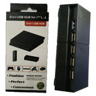 5 in 1 USB Hub for PS4 Console Black color with Gift Box package