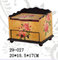 Professional wooden make up case with mirror dresser table 129-027,20*15.5*17cm