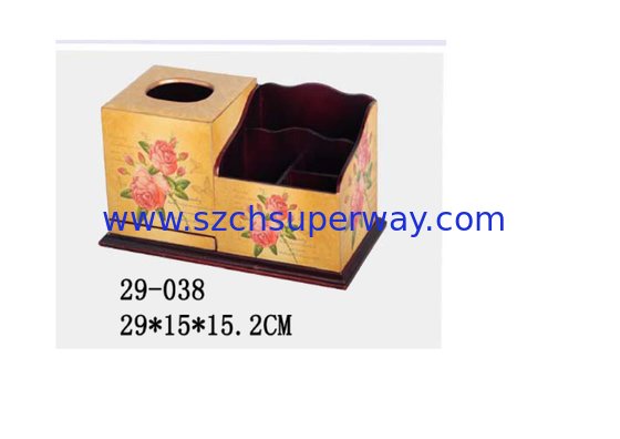 2014 Newest Wooden Tissue Box  fashion wood 129-038,29*15*15.2cm