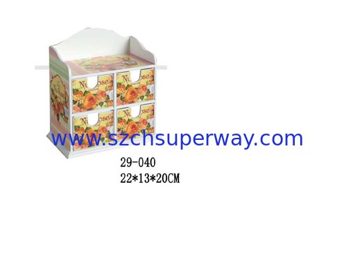 luxury multifunctional factory supplied Wooden storage box  129-04022*13*20cm