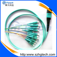 China MPO-LC OM3 Patch Cord Fiber Optic Patch Cable supplier