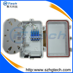 China Wall Mount SC/UPC  4 Port Fiber Terminal Box supplier