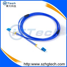 China ST/SC/LC/FC Armoured Fiber Optic Patch Cord supplier