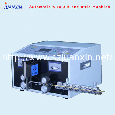 Automatic wire cutter and stripper machine