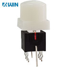 TS85 Series Mini Size LED illuminated Color DPDT Push Button Tact Switch
