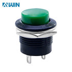 PB02 series SPST Momentary Two Pin Push Button Switch Cut-out 16mm