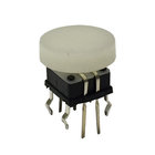 High quality PCB Panel Mount 12V Tact Button With LED illuminated Switch