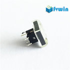 6MM Through Hole LED Tact Switch With 5.5 mm diameter Clear Button No latch function