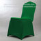Tailor made green colored spandex chair covers wholesale, stretch spandex chair cover, supplier