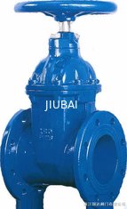 China cast iron no-rising BS  resilent seated  gate valve supplier