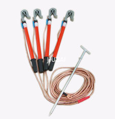 China Power Portable Earthing Devices with welding earth clamp and Electric Security Tools - Grounding Equipment Sets supplier