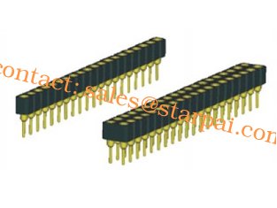 China IC Socket Pin Header. Female Header pitch : 1.778 mm Part No. IC-1-1.778 supplier