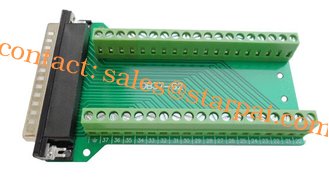 China Signals Breakout Board Serial Port Header - DB37 Male / Female terminal block adapter supplier