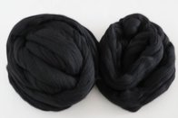 Spinning yarn, 3D*88MM, Black/White Virgin Polyester Tops