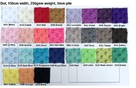 Wholesale Polyester Grey Minky Smooth Fabric For Baby Products
