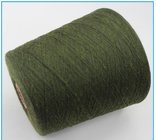 Rayon and wool blended,the color porcelain yarn