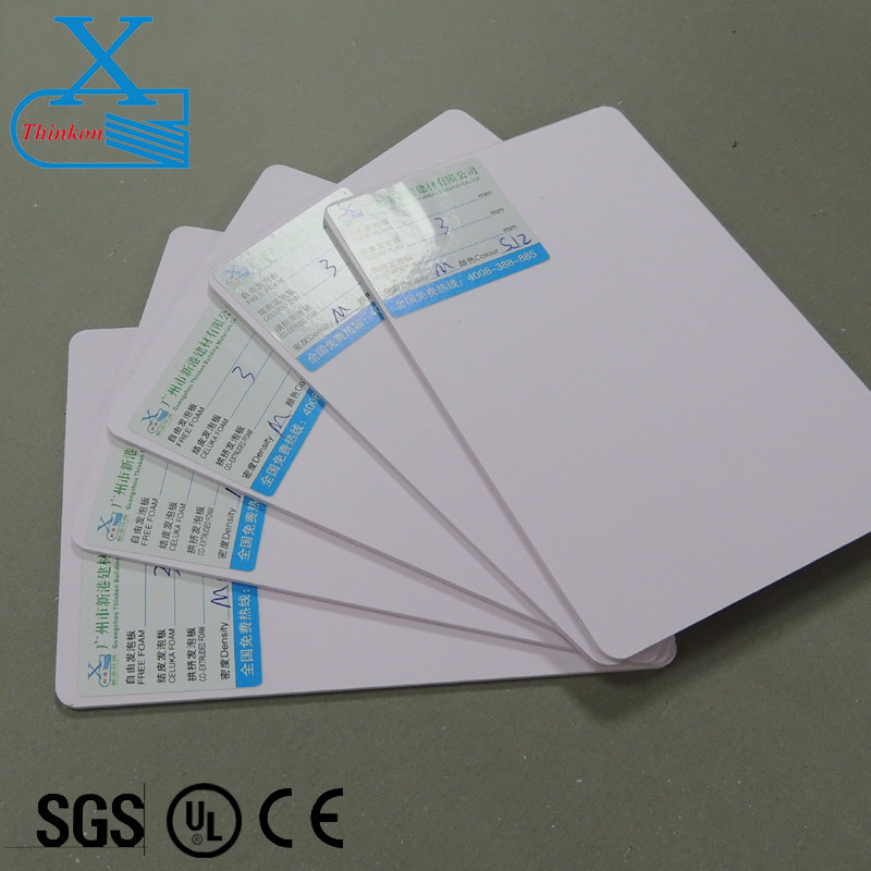 High density rigid 3mm pvc foam board flexible plastic pvc sintra board waterproof laminated pvc celuka sheet wholesale
