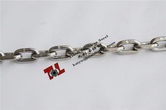 SUS 304 316 Stainless Steel DIN766 Short Link Chain with diameter 6mm