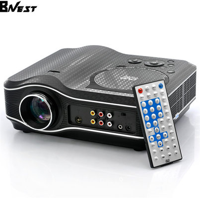 China BNEST 2019 Newest 2000 lumens Home Entertainment built-in DVD TV Projector TY020 supplier