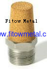 bronze powder sintered filter muffler silencer manufacturers